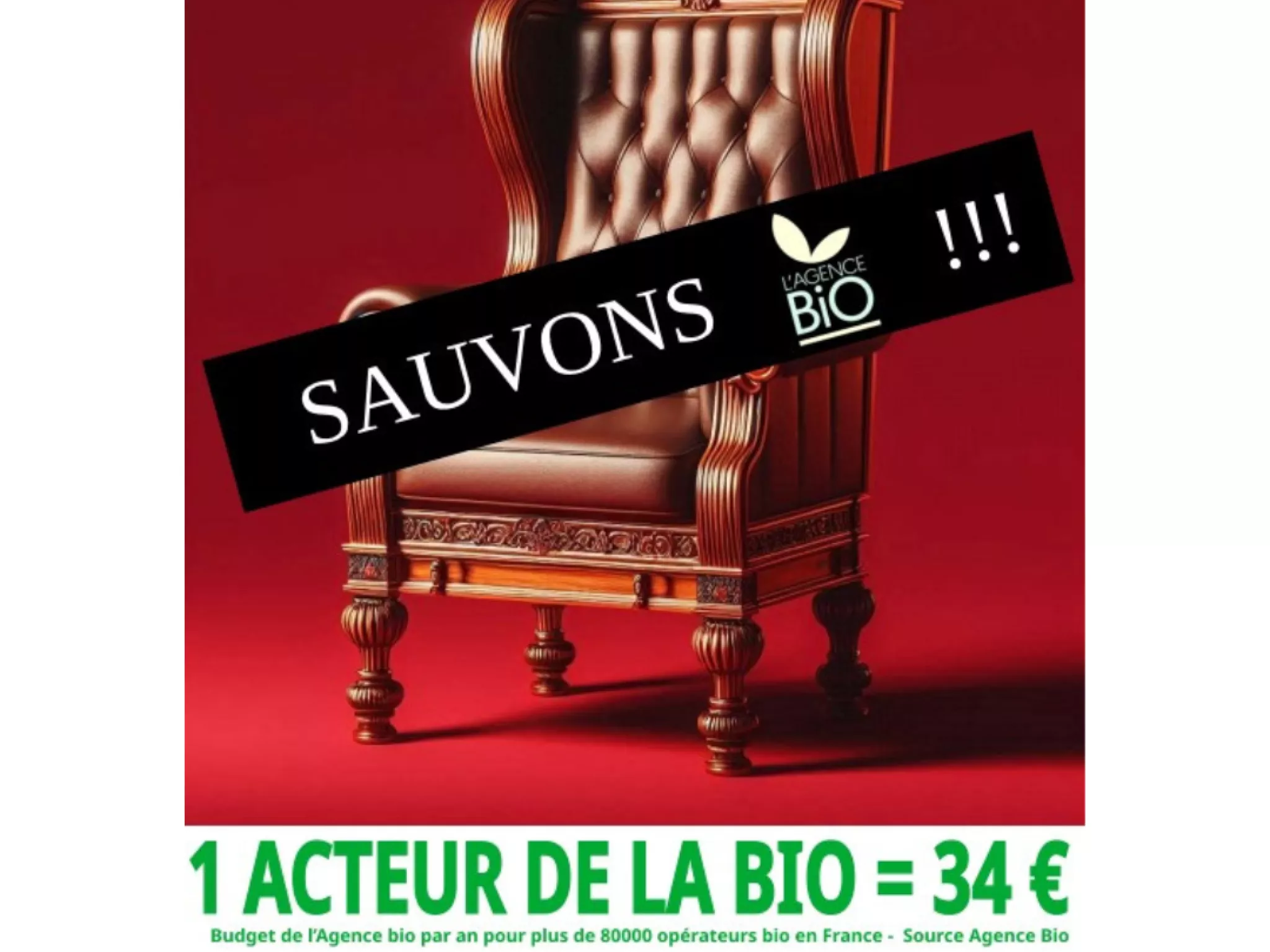 Sauvons l'Agence Bio !