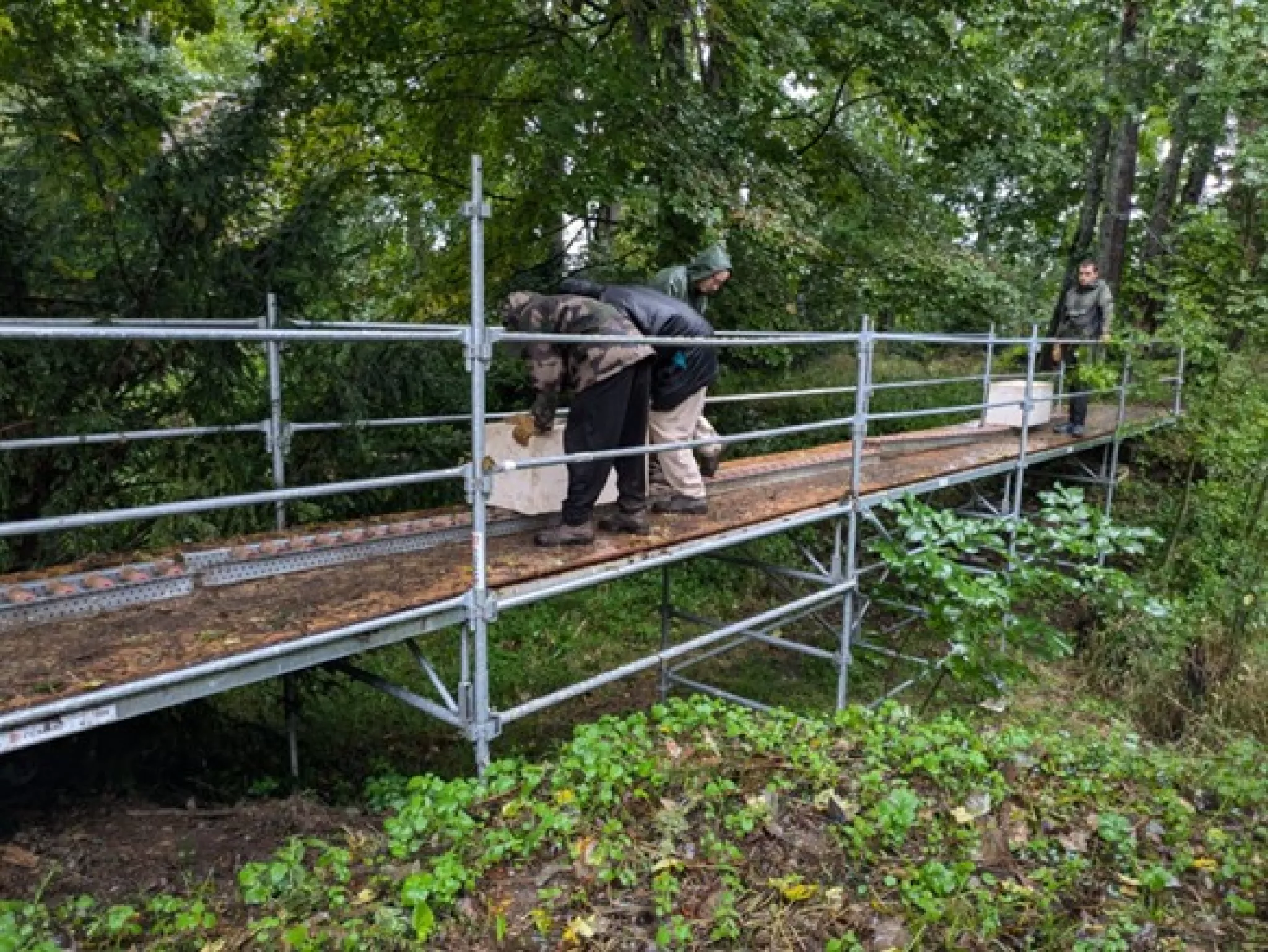 Passerelle Belabre par Thomas Ligout